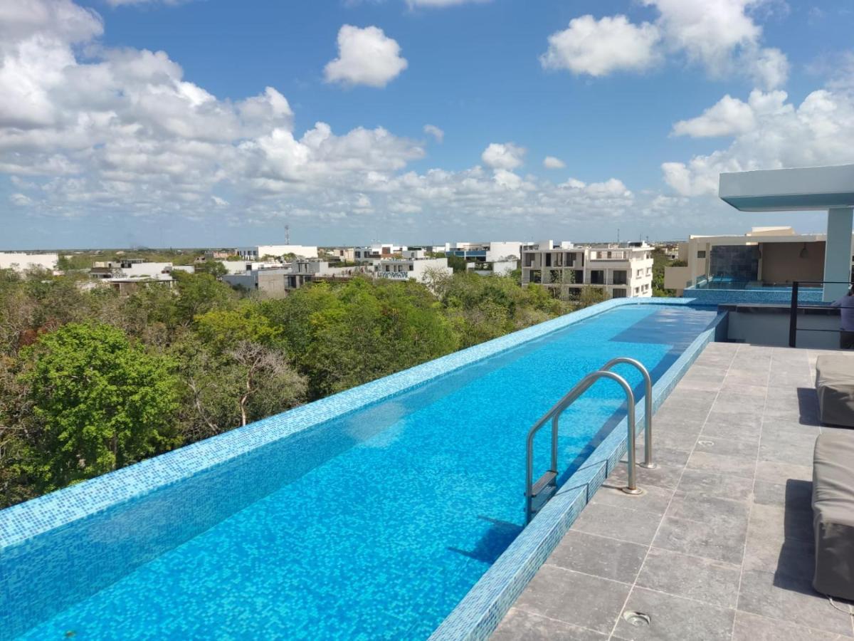 Nuevo Estudio Con Terraza Totalmente Equipado Tulum Aldea Zama Eksteriør billede