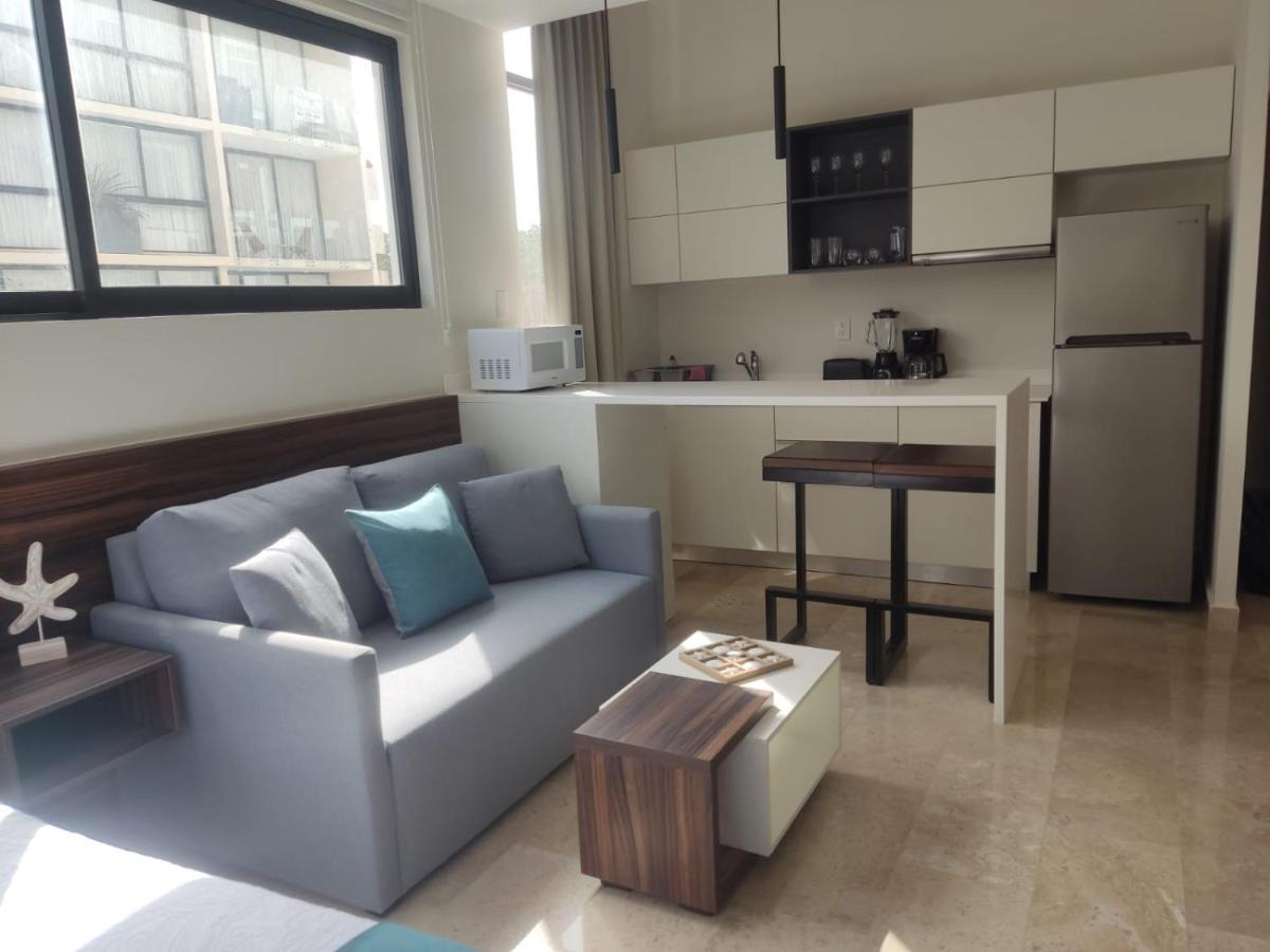 Nuevo Estudio Con Terraza Totalmente Equipado Tulum Aldea Zama Eksteriør billede
