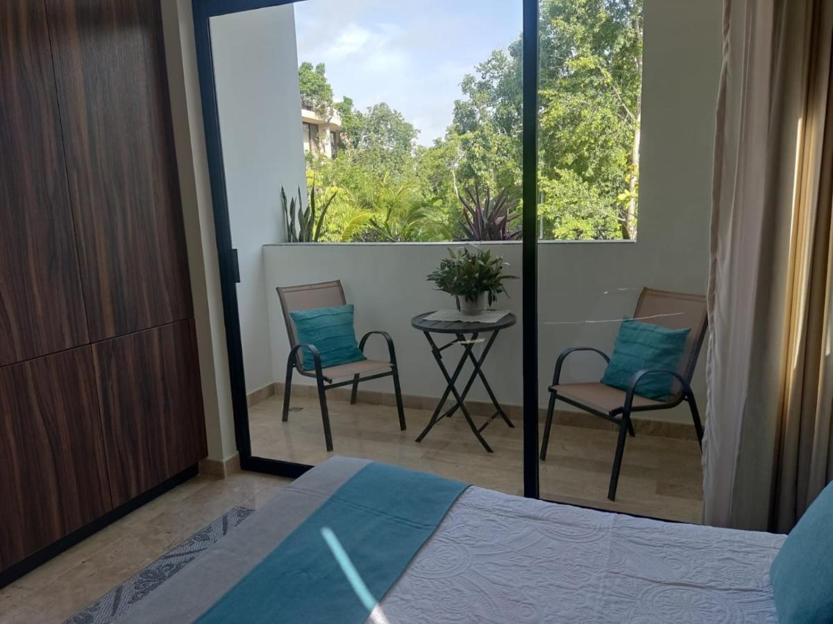 Nuevo Estudio Con Terraza Totalmente Equipado Tulum Aldea Zama Eksteriør billede