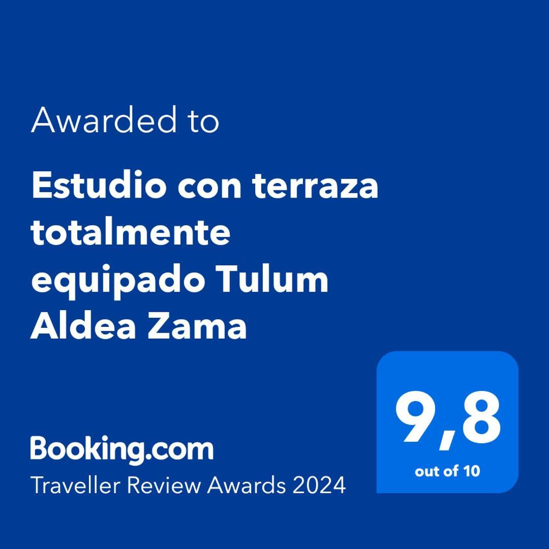 Nuevo Estudio Con Terraza Totalmente Equipado Tulum Aldea Zama Eksteriør billede