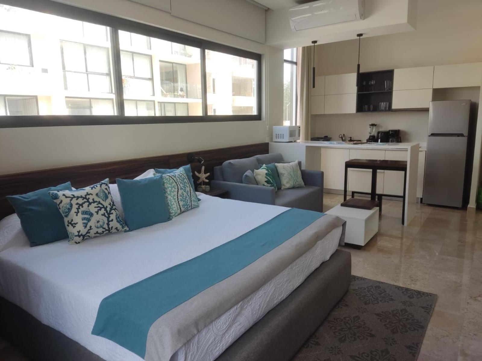 Nuevo Estudio Con Terraza Totalmente Equipado Tulum Aldea Zama Eksteriør billede